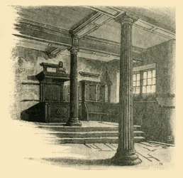 Gymnastikskolens interiør, 1898.