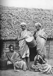 Irula men, Indien, 1902