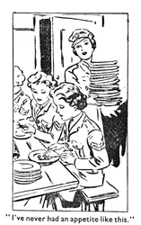 Jeg har aldrig haft en appetit som denne, 1940