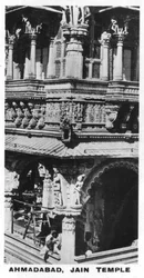 Jain-templet, Ahmedabad, Indien, c1925