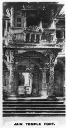 Jain tempelfort, Ahmedabad, Indien, c1925