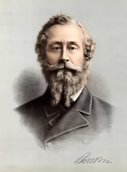 James Hamilton, 1. hertug af Abercorn 1811-1885, britisk hofmand og statsmand, c1880