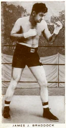 James J Braddock, irsk-amerikansk bokser, 1938