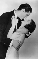 Janet Gaynor 1906-1984 og Charles Farrell 1901-1990, amerikanske skuespillere, 20. århundrede