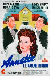 Jean Drevilles Annette et la Dame Blonde, Annette and the Blonde Woman, 1941