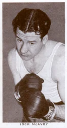 Jock McAvoy, britisk bokser, 1938