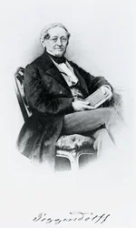 Johann Christian Poggendorf, tysk fysiker, midten af det 19. århundrede