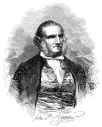 John James Audubon 1780-1851, amerikansk ornitolog og kunstner, 1852