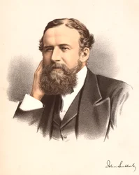 John Lubbock, første baron Avebury, engelsk bankmand, arkæolog, naturforsker og politiker, c1880