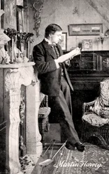 John Martin Harvey 1863-1944, engelsk skuespiller, begyndelsen af det 20. århundrede