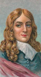 John Milton 1608-1674, engelsk digter, 1924