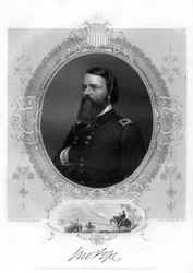 John Pope, unionsgeneral i den amerikanske borgerkrig, 1862-1867