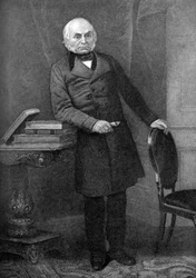 John Quincy Adams 1767-1848, sjette præsident for USA, 19. århundrede 1908