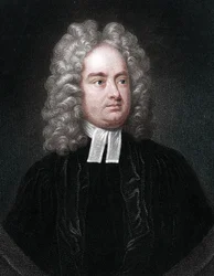 Jonathan Swift, anglo-irsk præst, satiriker og digter.