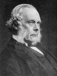 Joseph Lister, engelsk kirurg og pioner inden for antiseptisk kirurgi, c1890