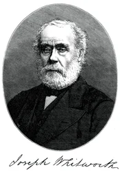 Joseph Whitworth, britisk ingeniør, iværksætter og opfinder, c1880