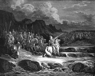 Judas Makkabæus førte den jødiske hær i kamp
