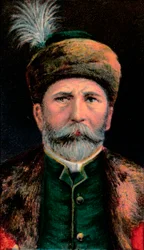 Julius Justh, præsident for det ungarske parlaments underhus, 1906