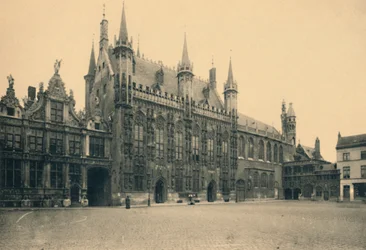 Justice Palace, Rådhus og Det Hellige Blods Kapel, c1910