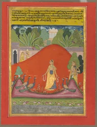 Kakubha Ragini, ca. 1750.