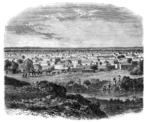 Kano, bund og Geria, c1890