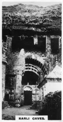 Karli Caves, Indien, c1925