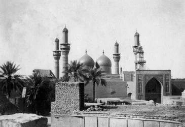 Kazimain-moskeen, Irak, 1917-1919