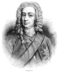 Kong George II 1683-1760 Konge af Storbritannien og Irland og kurfyrst af Hannover fra 1727