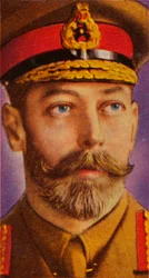 Kong George V i feltkjole under Første Verdenskrig, c1914-c1918 1935