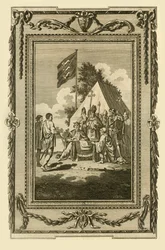 Kong John underskrev Magna Charta, 5. juni 1215, 1783.