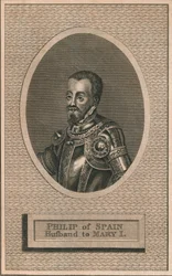 Kong Filip II af Spanien, ægtemand til dronning Mary I, 1793