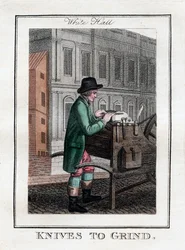Knives to Grind, Whitehall, London, 1805