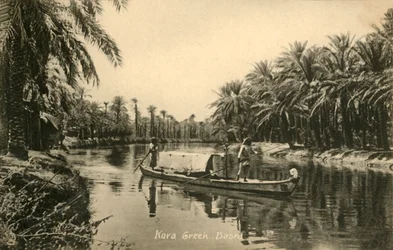 Kora Creek, Basra, c1918-c1939.