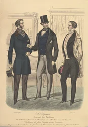 LElegant fra Journal of Tailors, 1848.