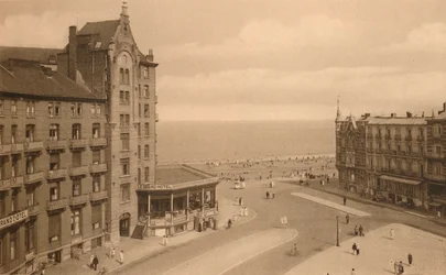 The Public Square, Town Square, c1900.