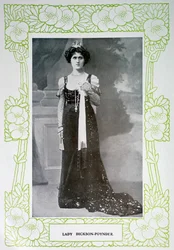 Lady Dickson-Poynder, 1901