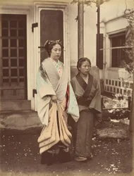 Frue og tjener, 1870