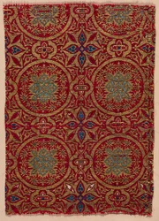 Lampaer med bladrundeller, 1300-tallet.