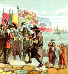 Landing af William Orange, 1688 c1850