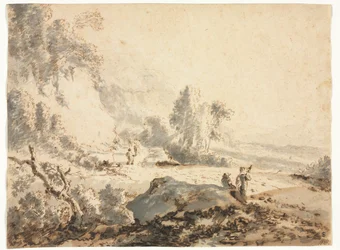 Landskab, 1700-tallet.