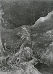 Landskab på Tang-manér.