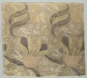 Stort blomstermotiv, 1830-1899.