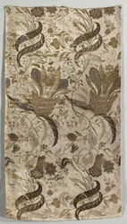 Stort blomstermotiv, 1830-1899.