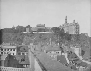 Laval University Buildings, City of Quebec, c1897.