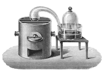 Lavoisiers undersøgelse af eksistensen af ilt i luften, slutningen af det 18. århundrede, 1894