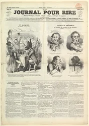 Le Journal Pour Rire, Journal dIimages, Journal Comique, Critique, Satirique et..., 23. august 1850.