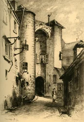 Passagen fra Chénizelles til Laon Aisne, 1903.