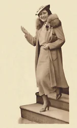 Forlader nr. 3 Belgrave Square, til dåb af prinsesse Alexandra 9. februar 1937