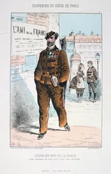 Legion of Friends of France, Belejring af Paris, 1870-1871