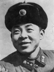Lei Feng, kinesisk soldat fra Peoples Liberation Army, c1962